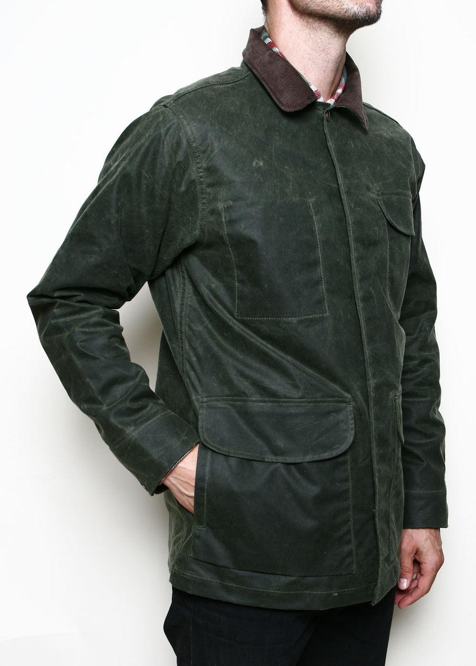Hunter Supply Jacket // Waxed Olive Product Image