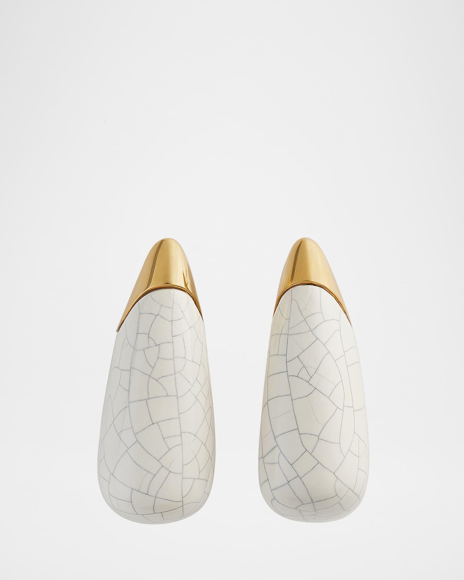 Fin Ceramic Earrings Product Image