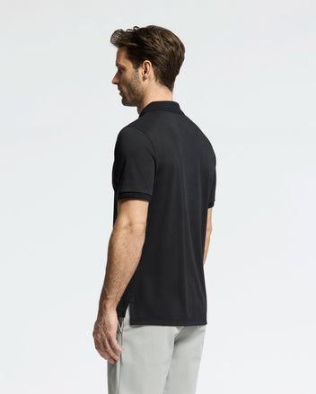 MENS TREVOR PERFORMANCE PIQUE ZIP UP POLO - B6K557F200 Male Product Image