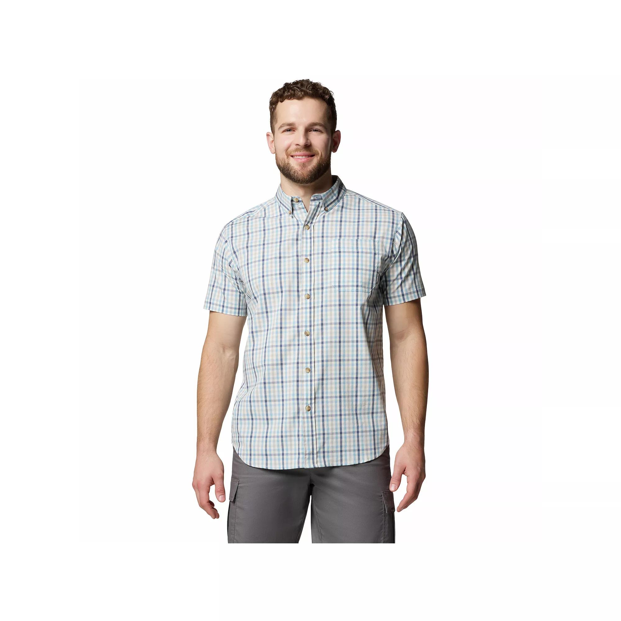 Men's Columbia Rapid Rivers II Plaid Button-Down Shirt,  Product Image