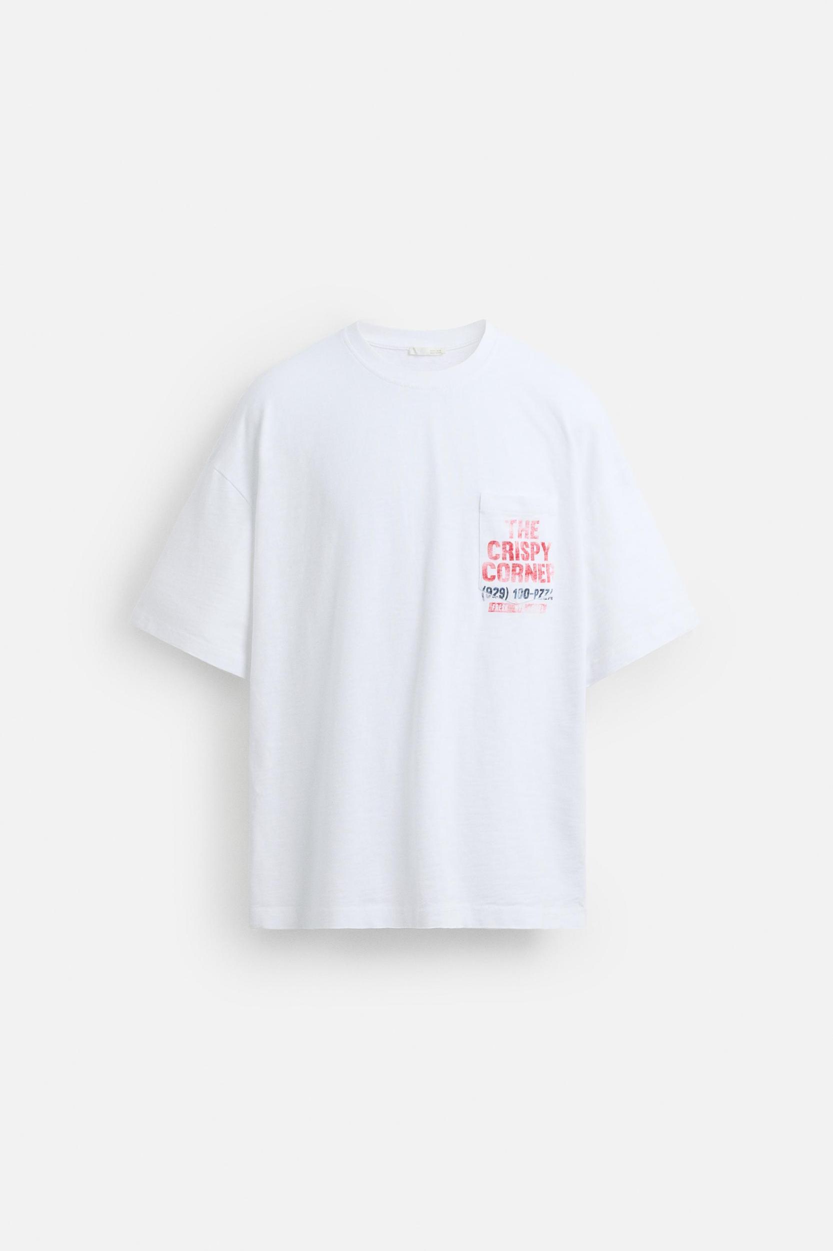 PRINTED POCKET T-SHIRT Product Image