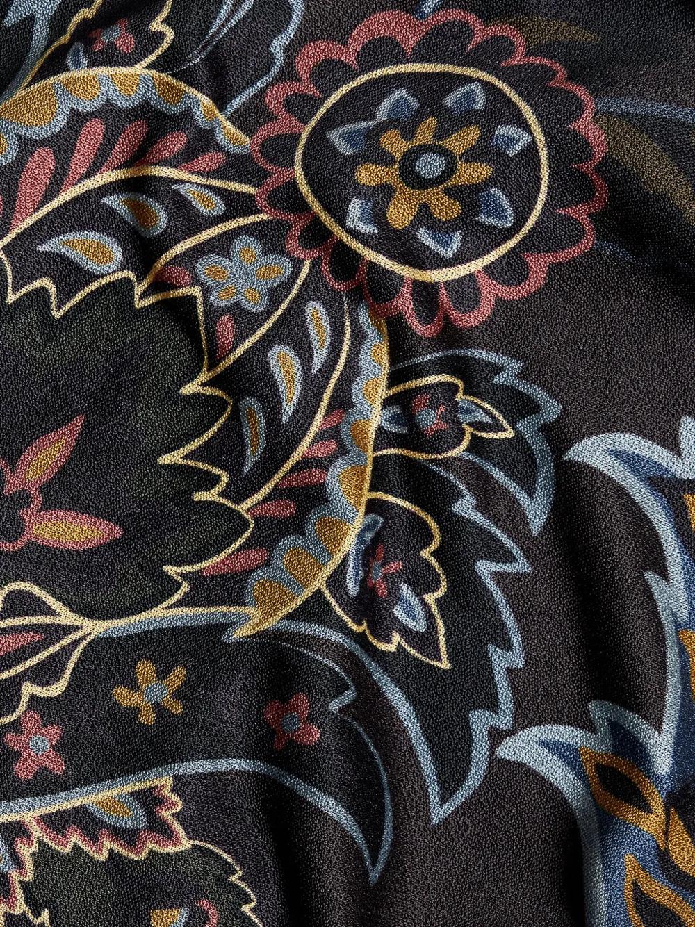 paisley print maxi-dress Product Image