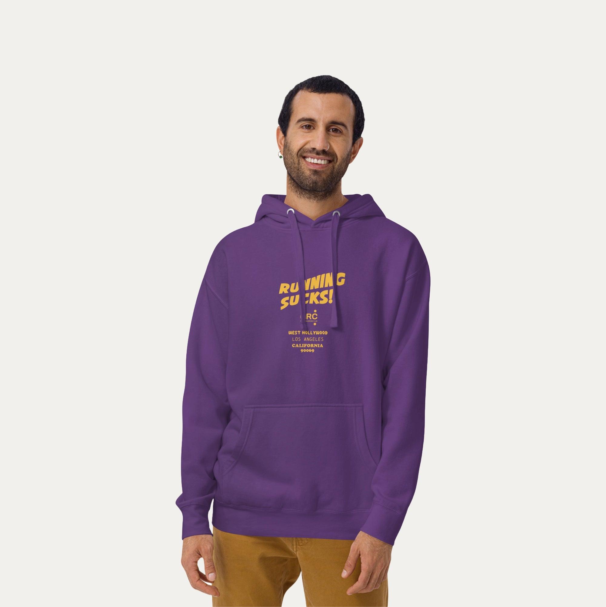 GRC Running Sucks Graphic Hoodie Male Product Image