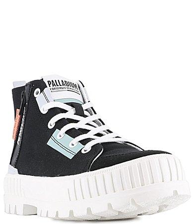 Palladium Womens Pallashock Backzip 2 High Top Sneakers Product Image