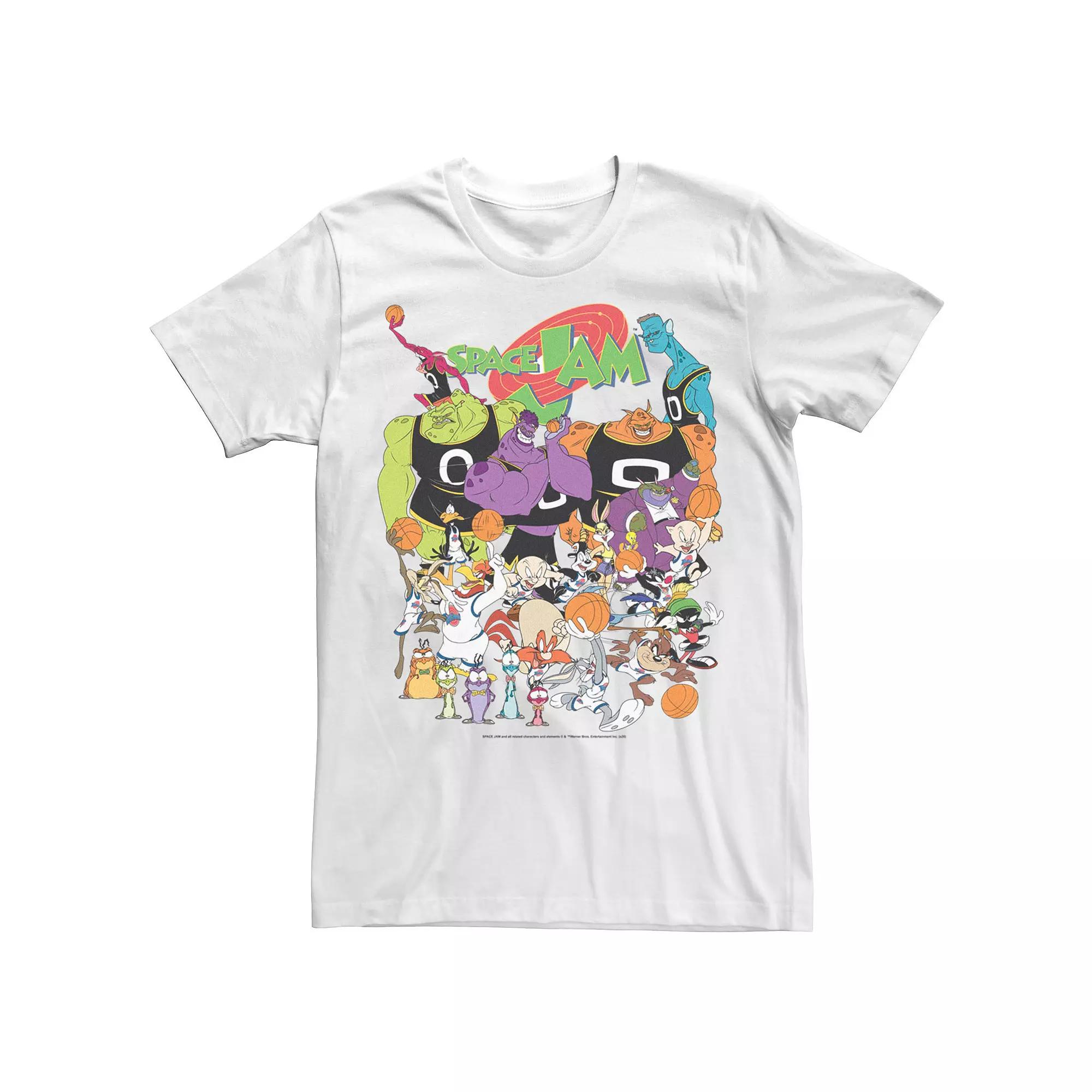 Men's Space Jam Big Group Shot Tee,  Product Image