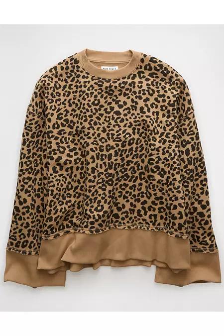 AE Relaxed Wide Sleeve Sweatshirt Women's Product Image