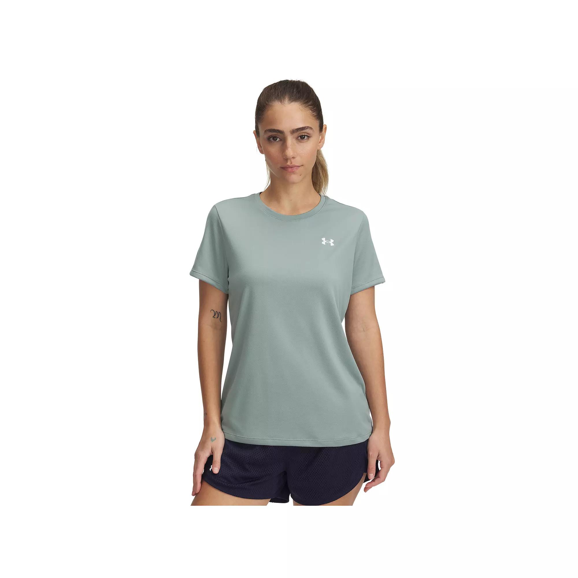 Women's Under Armour Tech™ Short Sleeve Tee, Size: XXL, Silica Green Product Image