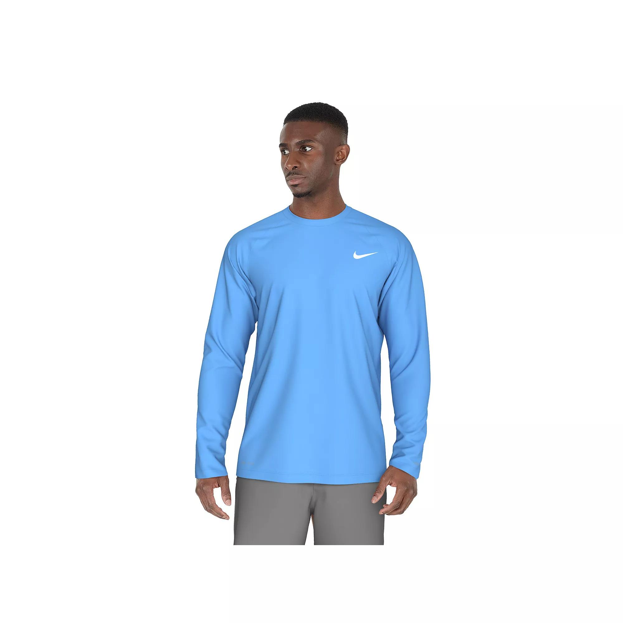 Mens Nike Dri-FIT UPF 40+ Hydroguard Long Sleeve Swim Tee Product Image