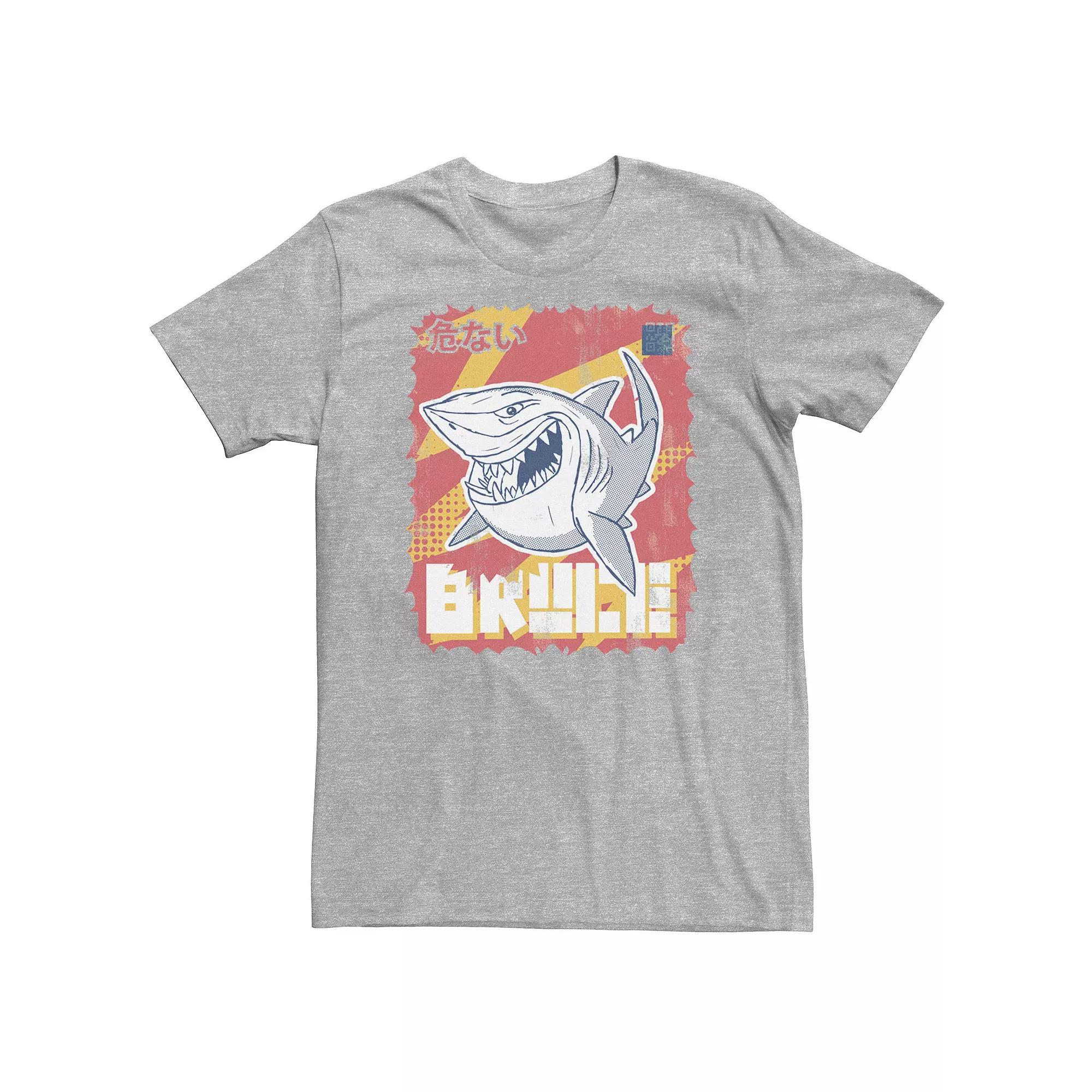 Big & Tall Disney / Pixar Finding Nemo Bruce Kanji Style Portrait Tee, Boy's,  Product Image