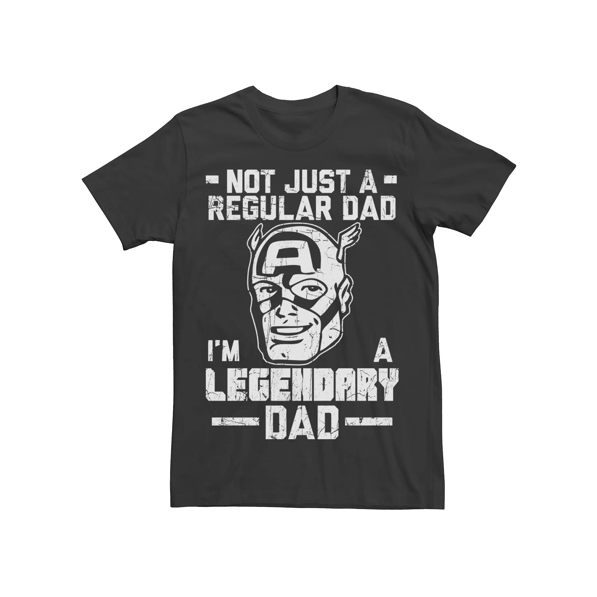 Men's Marvel Comics Retro Legendary Dad Tee,  Product Image
