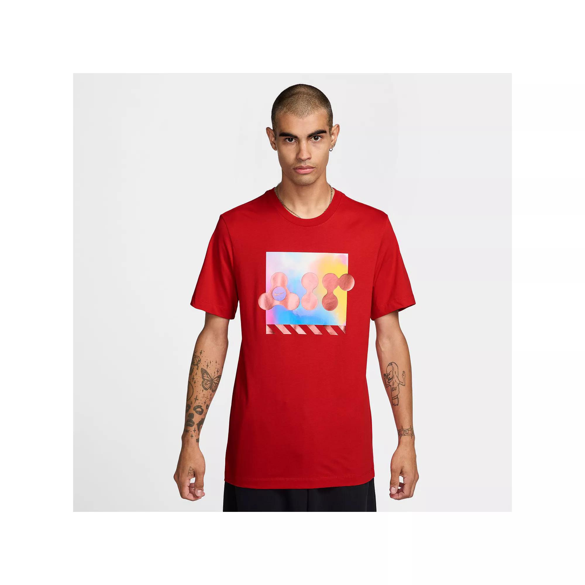 Men's Nike Bubble Air Red Sportswear Tee, Size: XXL, University Red Product Image