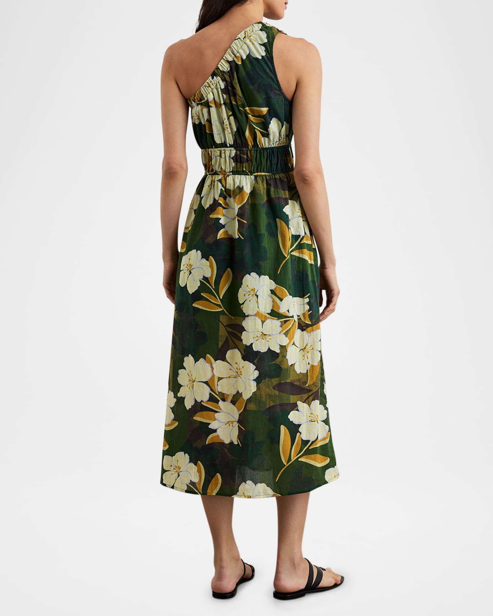 Selani Asymmetric Midi Dress Product Image