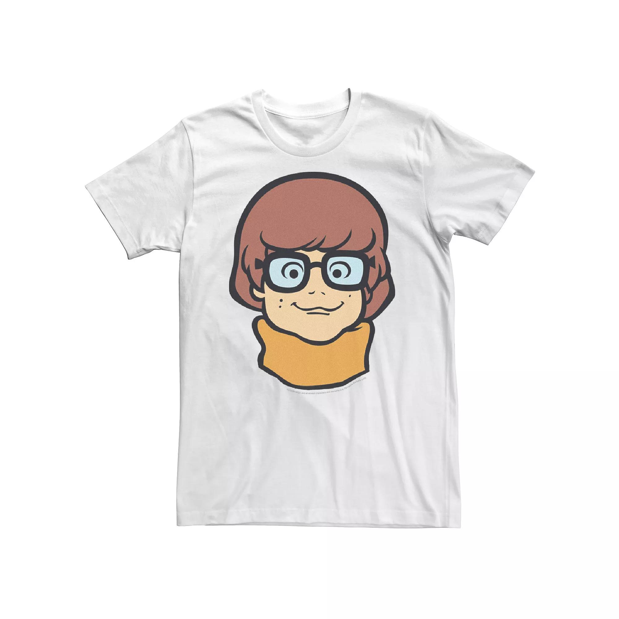 Big & Tall Scooby Doo Velma Large Portrait Tee, Men's,  Product Image