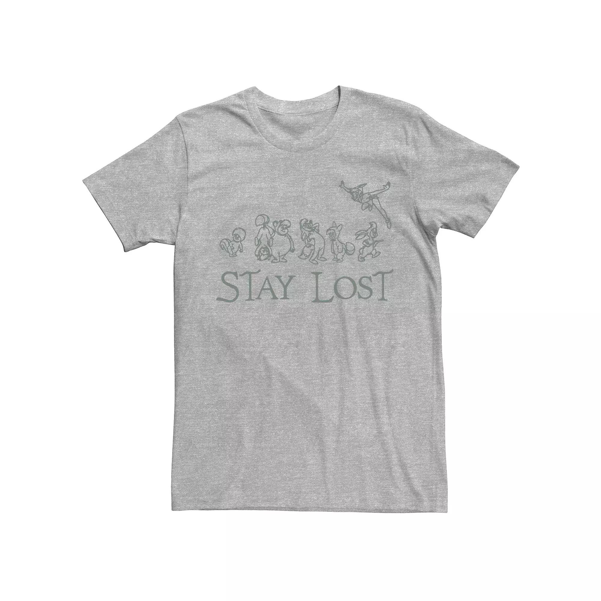 Disney's Peter Pan Men's Stay Lost Graphic Tee,  Product Image