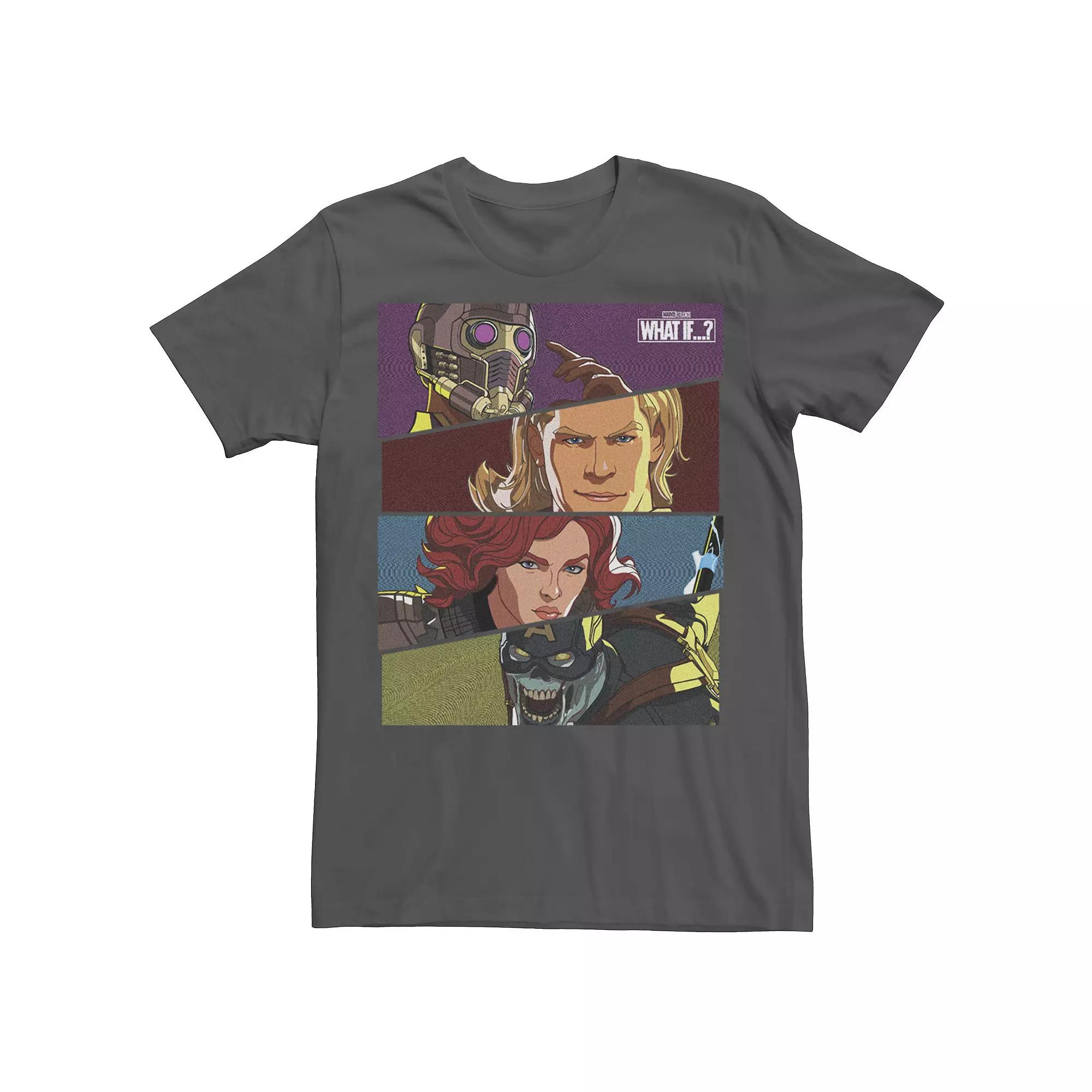 Big & Tall Cuphead Distressed Logo Tee, Men's,  Product Image