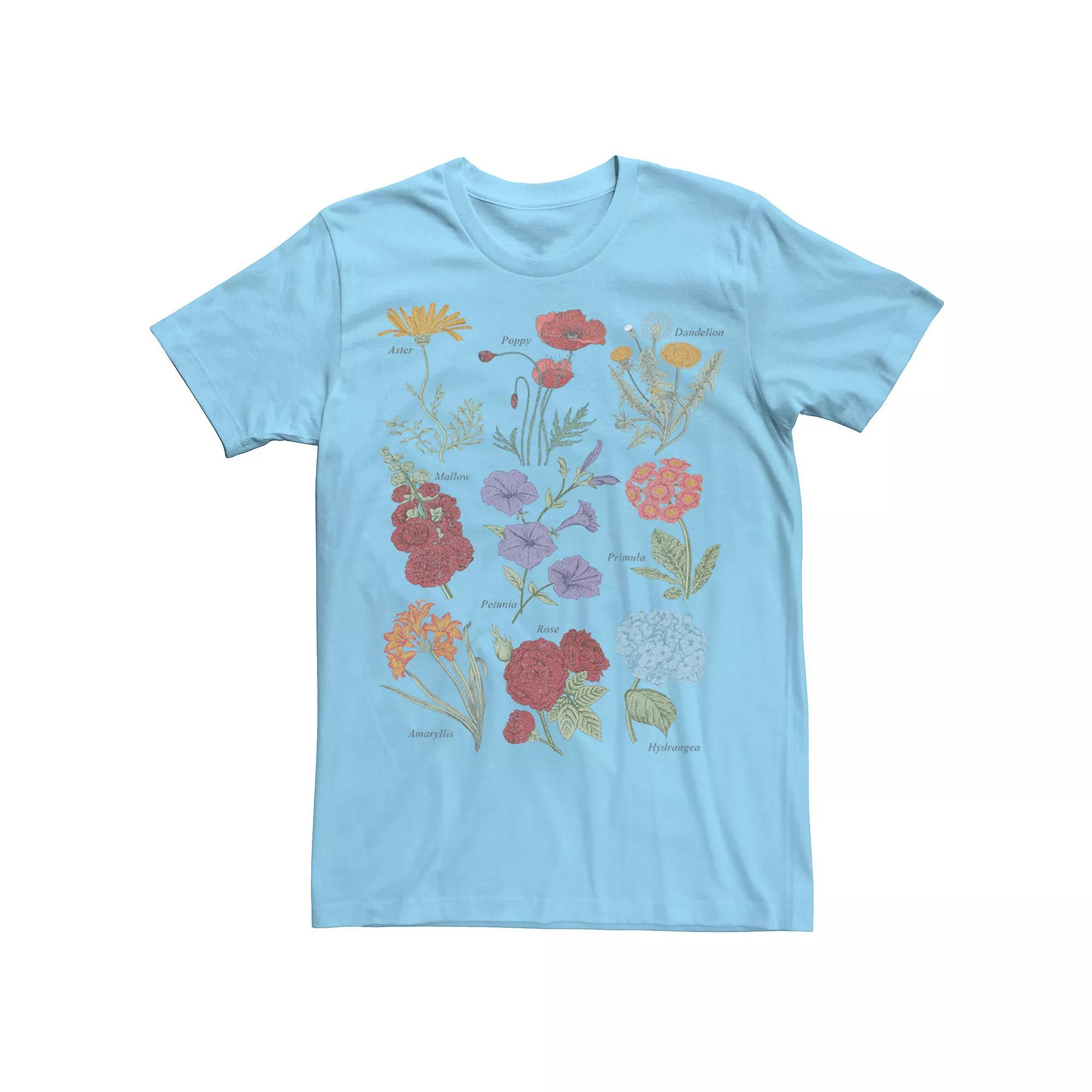 Disney's Peter Pan Tinkerbell "Love Yourself" Flower Portrait Men's Tee,  Product Image