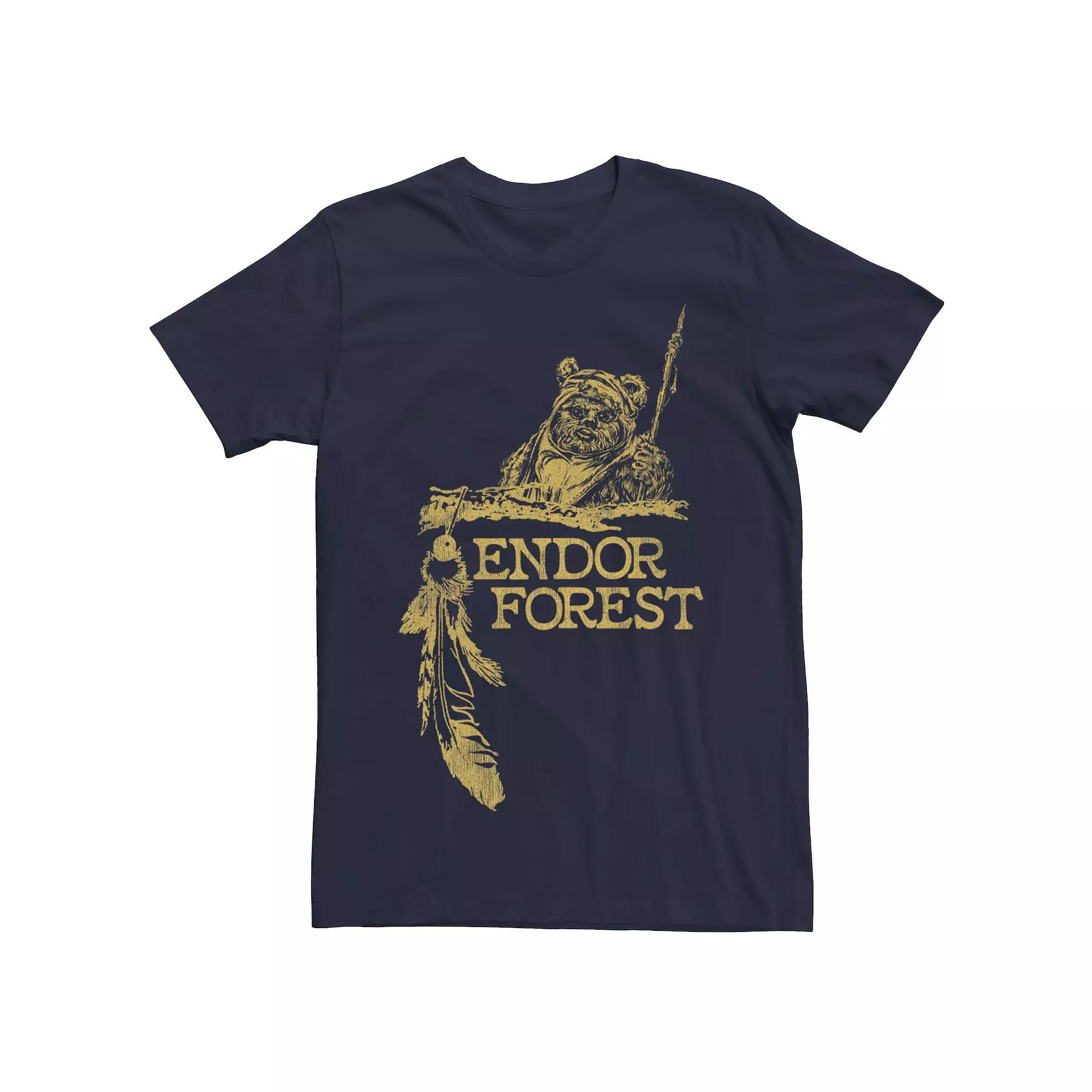 Men's Star Wars Endor Forest Graphic Tee,  Product Image