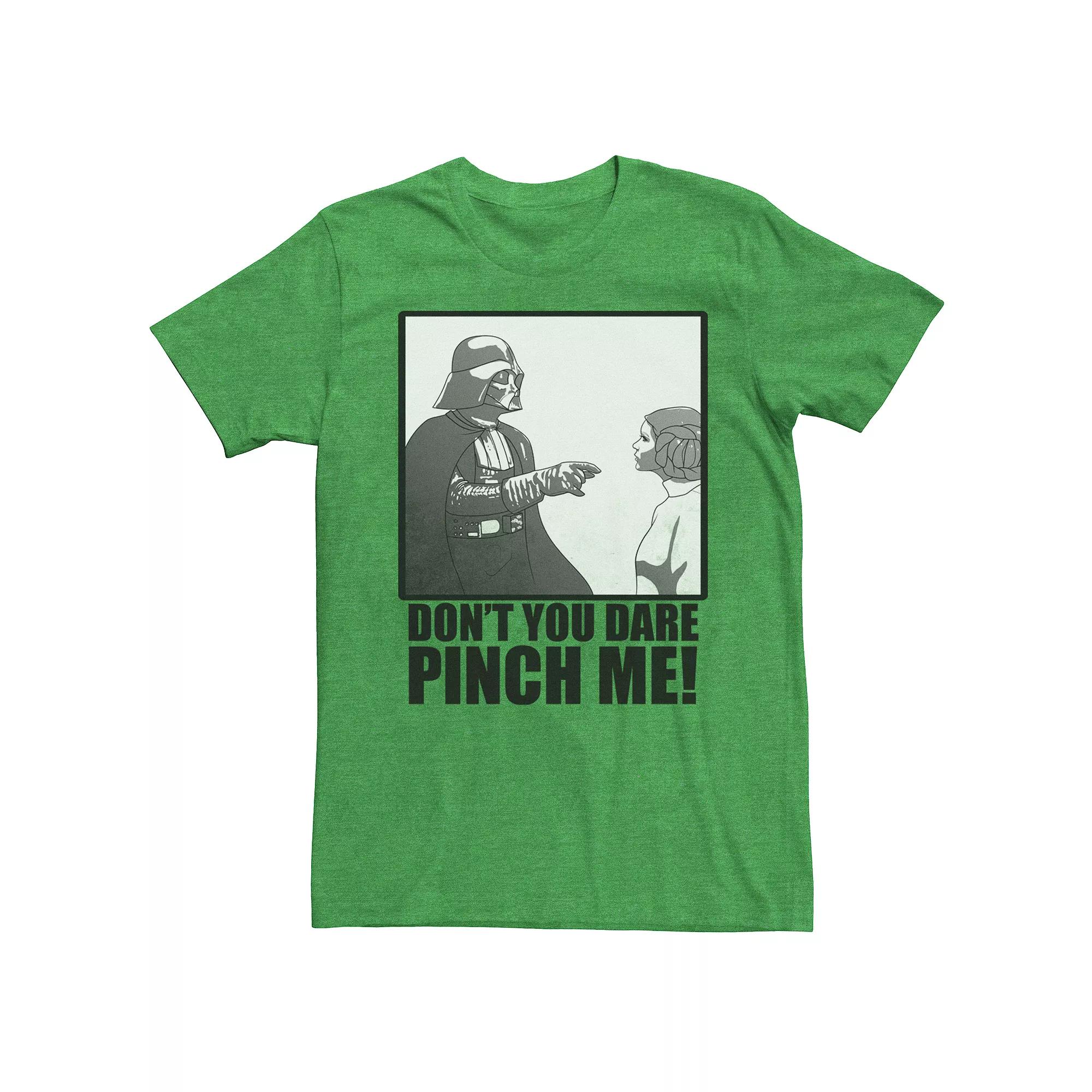 Men's Star Wars Darth Vader Don't You Dare Pinch Me Photo Tee,  Product Image