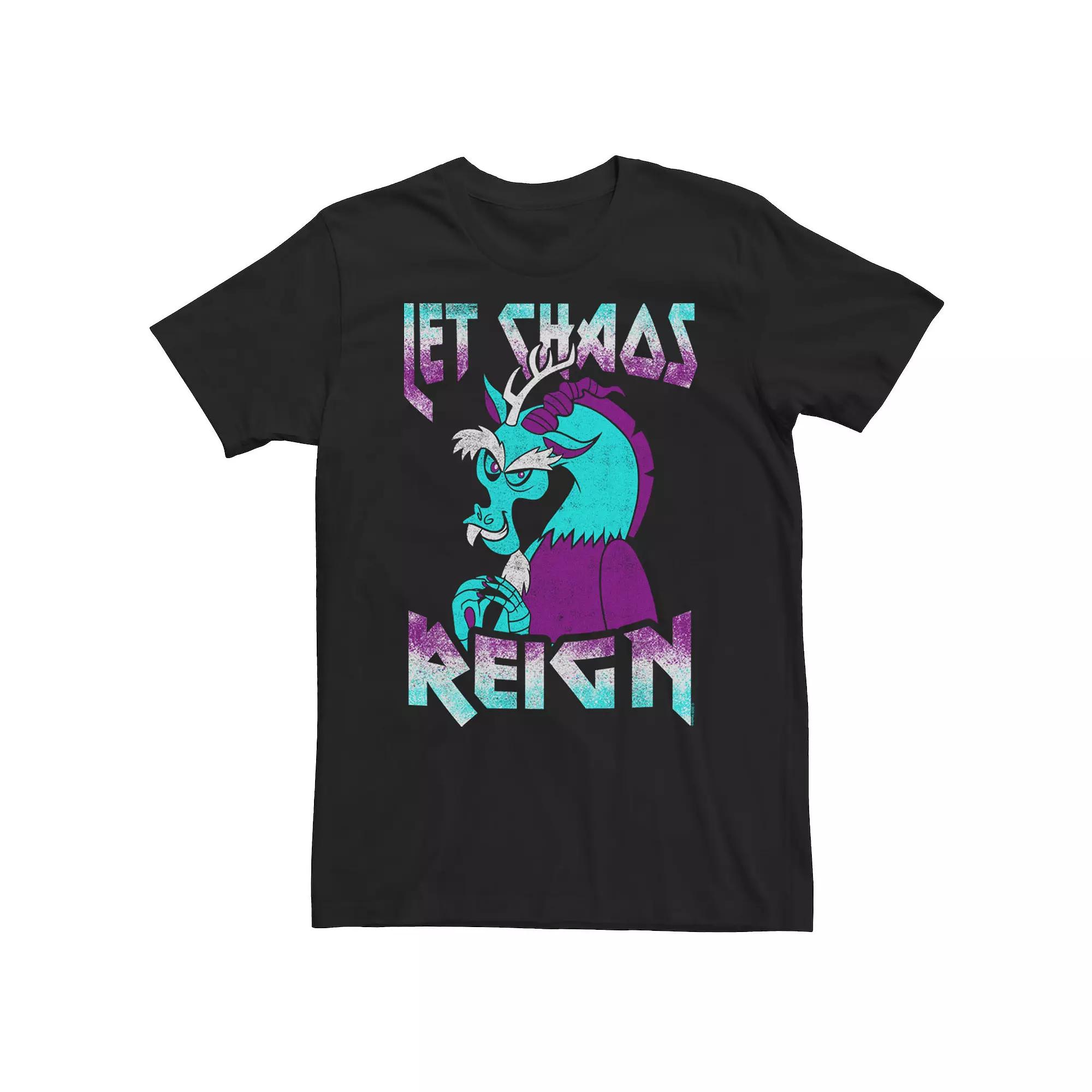 Big & Tall My Little Pony Let Chaos Reign Tee, Men's,  Product Image