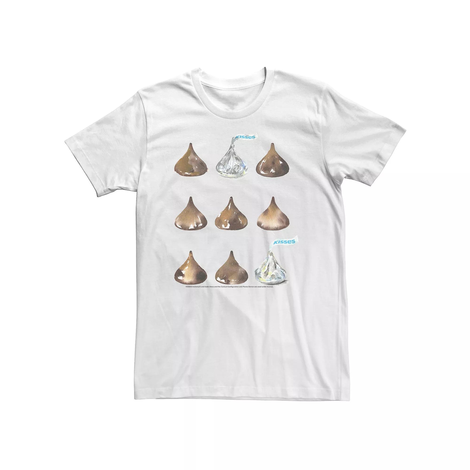 Big & Tall Hershey's Kisses Watercolor Draw Tee, Men's,  Product Image