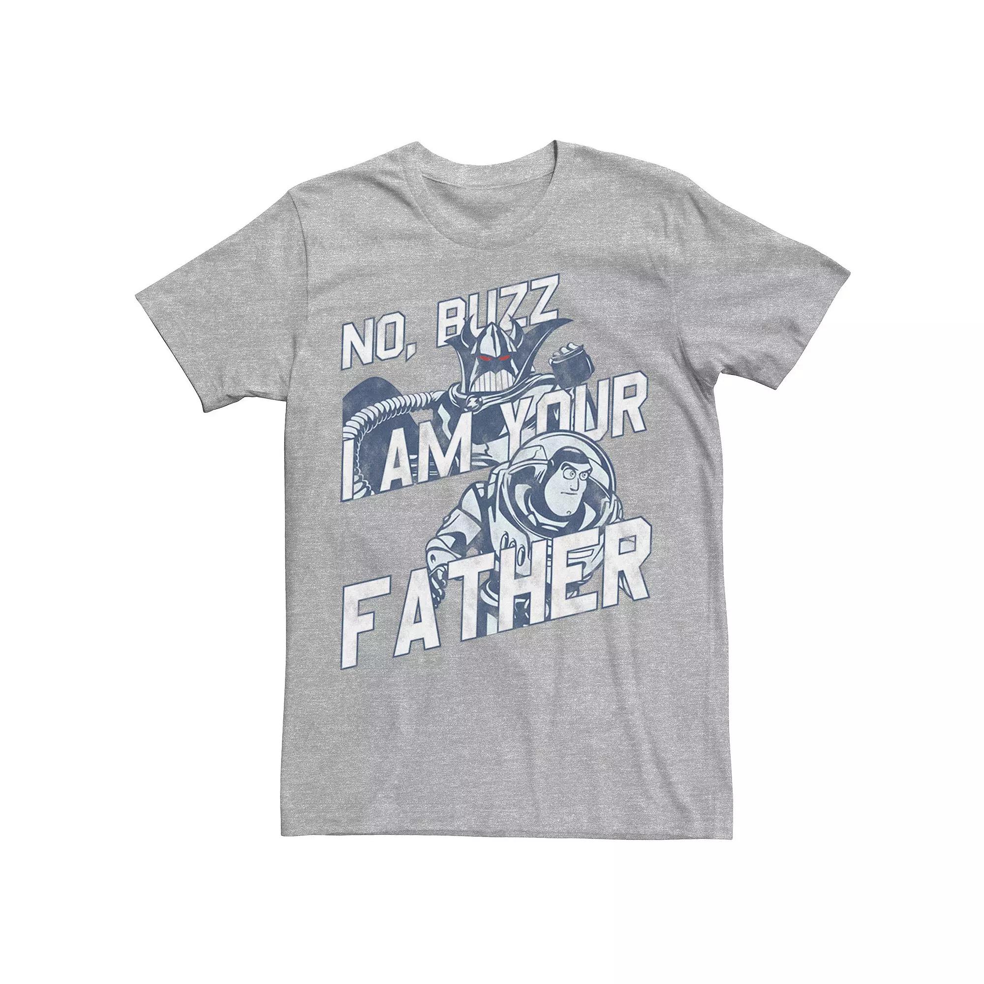 Disney / Pixar's Toy Story Zurg Men's Your Father Tee, Size: 3XL, Athletic Grey Product Image
