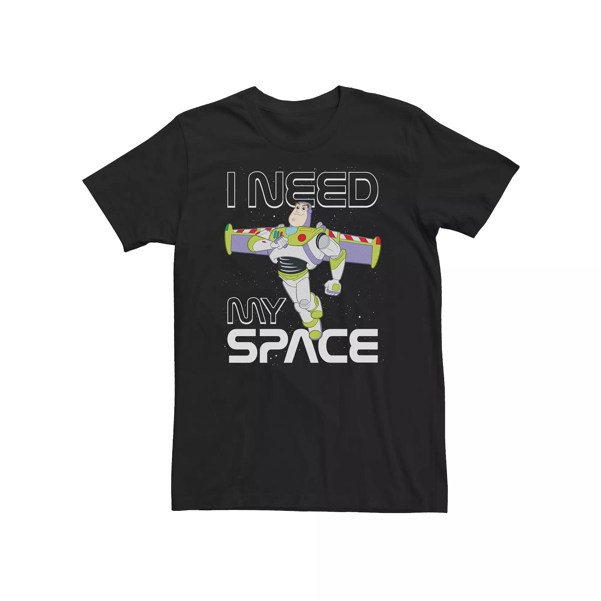 Big & Tall Disney / Pixar Toy Story Buzz Lightyear "I Need My Space" Tee, Men's,  Product Image