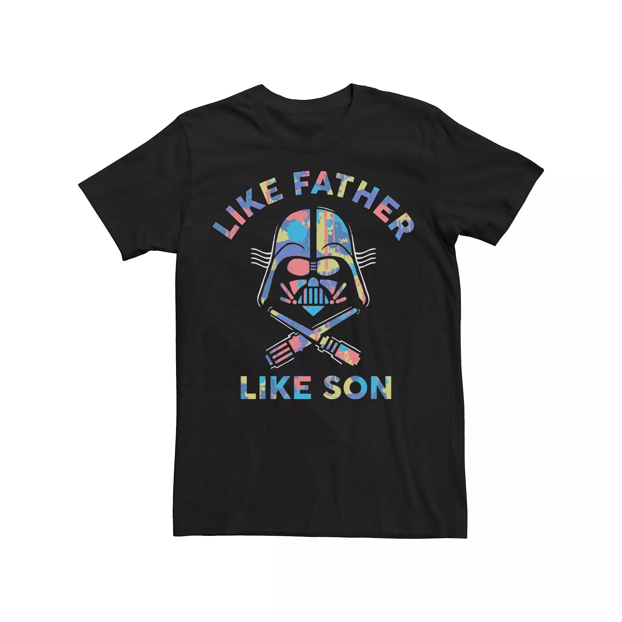 Men's Star Wars Like Father Fathers Day Tee,  Product Image