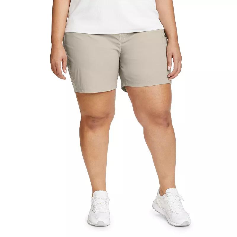 Plus Size Eddie Bauer Rainier Shorts, Womens Product Image