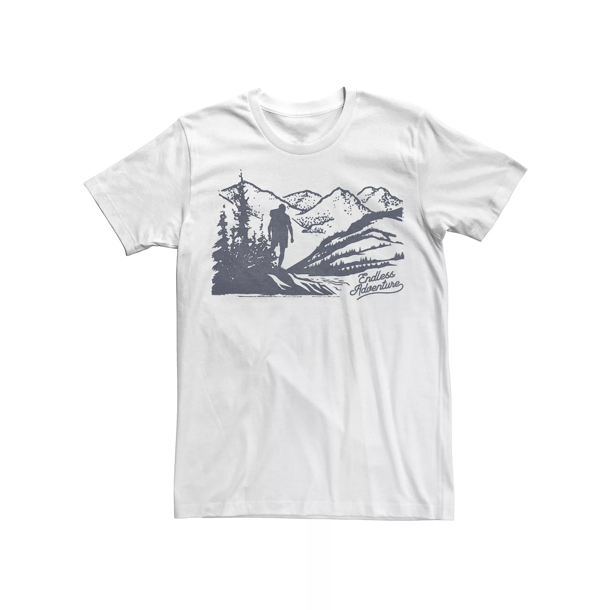 Men's Endless Summer Hiking Forest Landscape Tee, Boy's,  Product Image