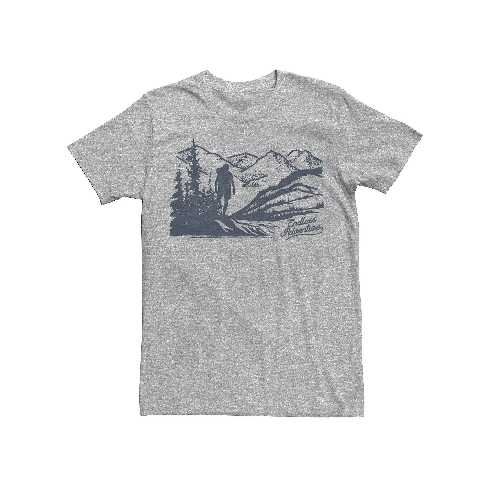 Men's Endless Summer Hiking Forest Landscape Tee, Boy's,  Product Image