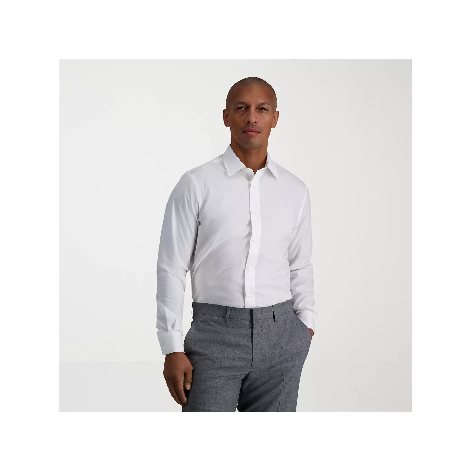 Men's Haggar® Premium Comfort Slim Fit Dress Shirt,  Product Image