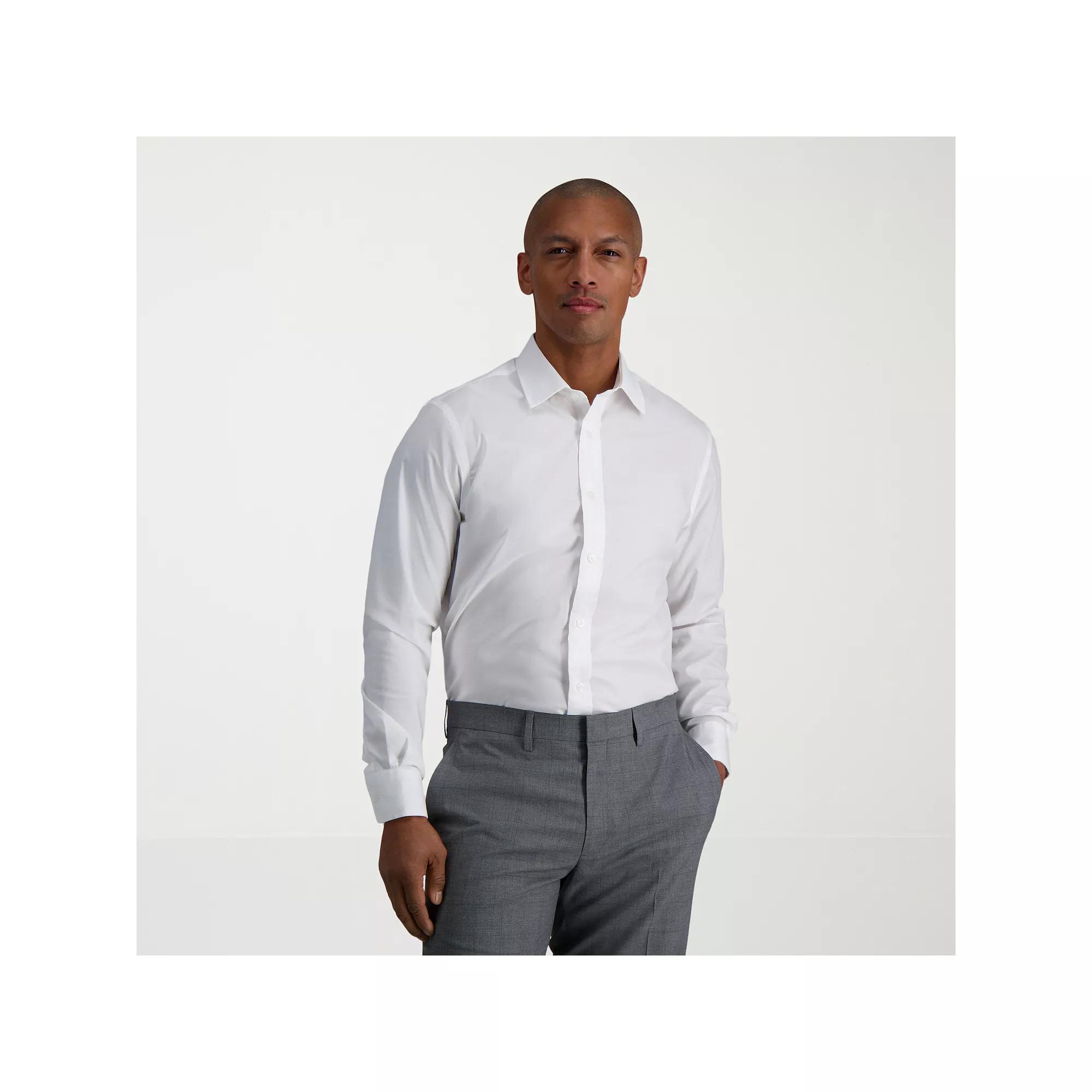 Men's Haggar® Premium Comfort Slim Fit Dress Shirt,  Product Image