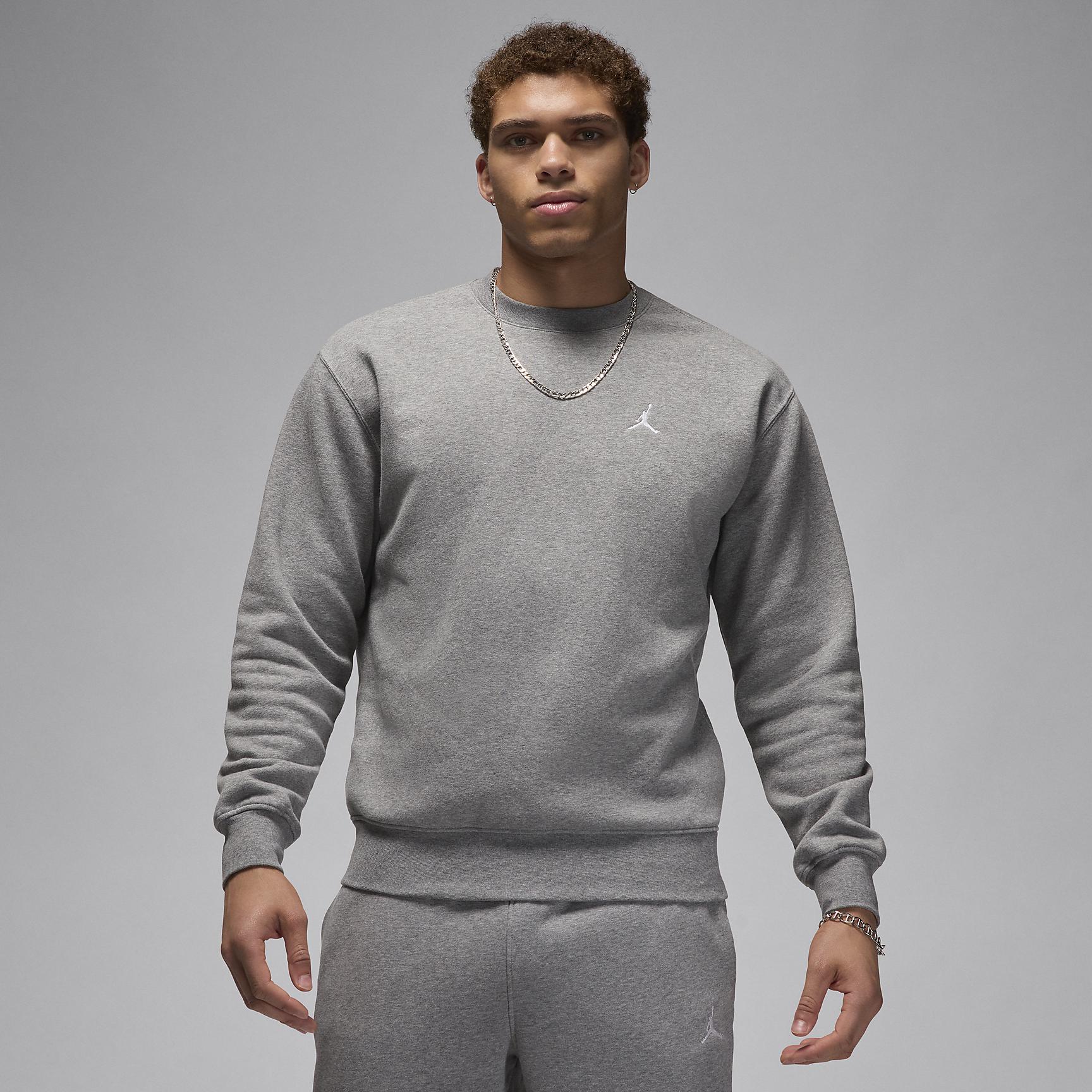 Jordan Brooklyn Fleece Men's Crew-Neck Sweatshirt Product Image