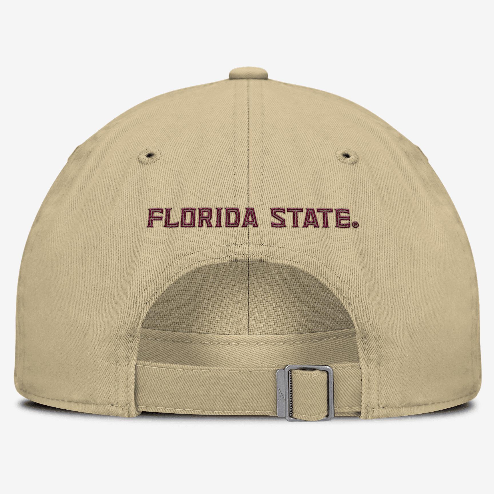 Florida State Seminoles Primetime Club Nike Men's College Adjustable Hat Product Image
