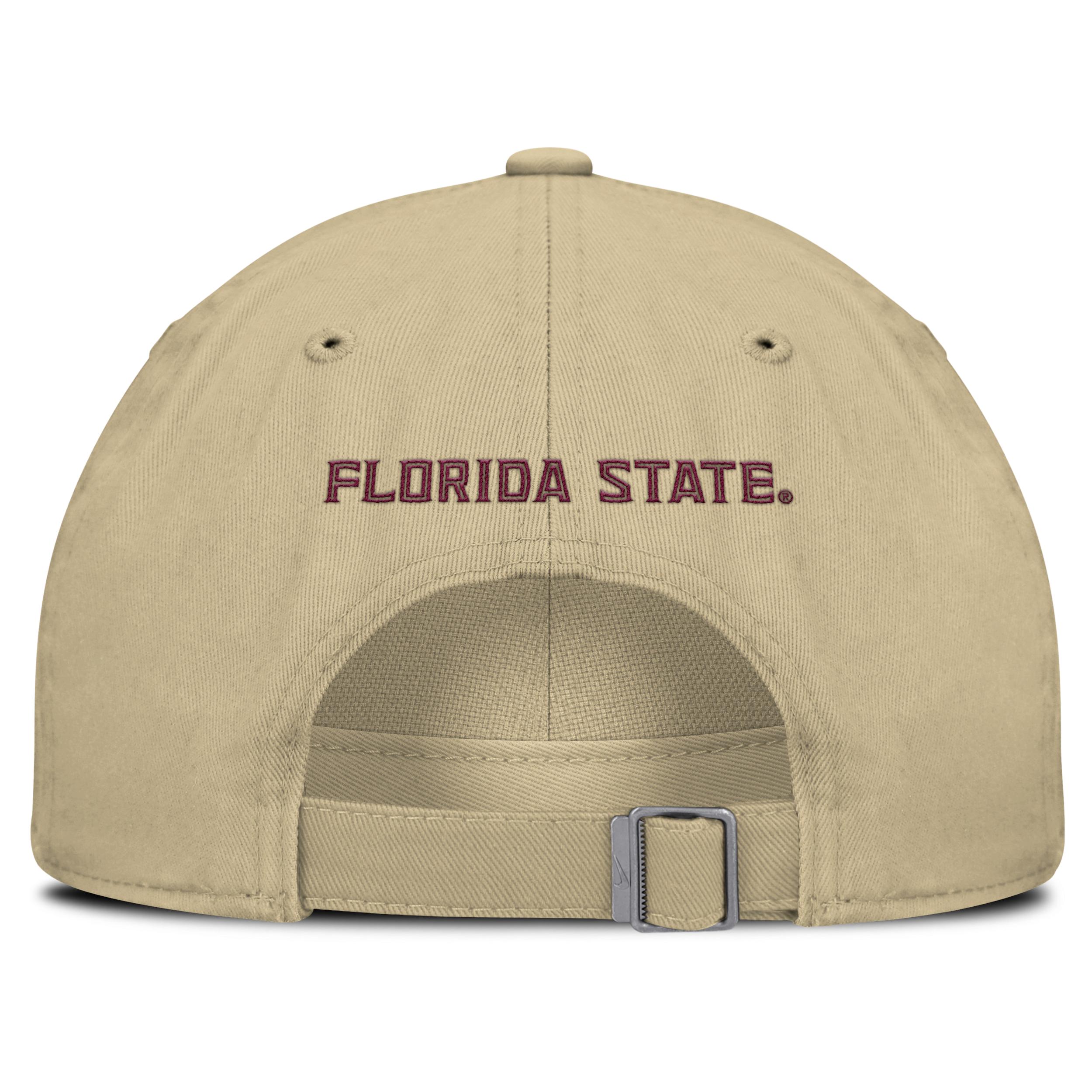 Florida State Seminoles Primetime Club Nike Men's College Adjustable Hat Product Image