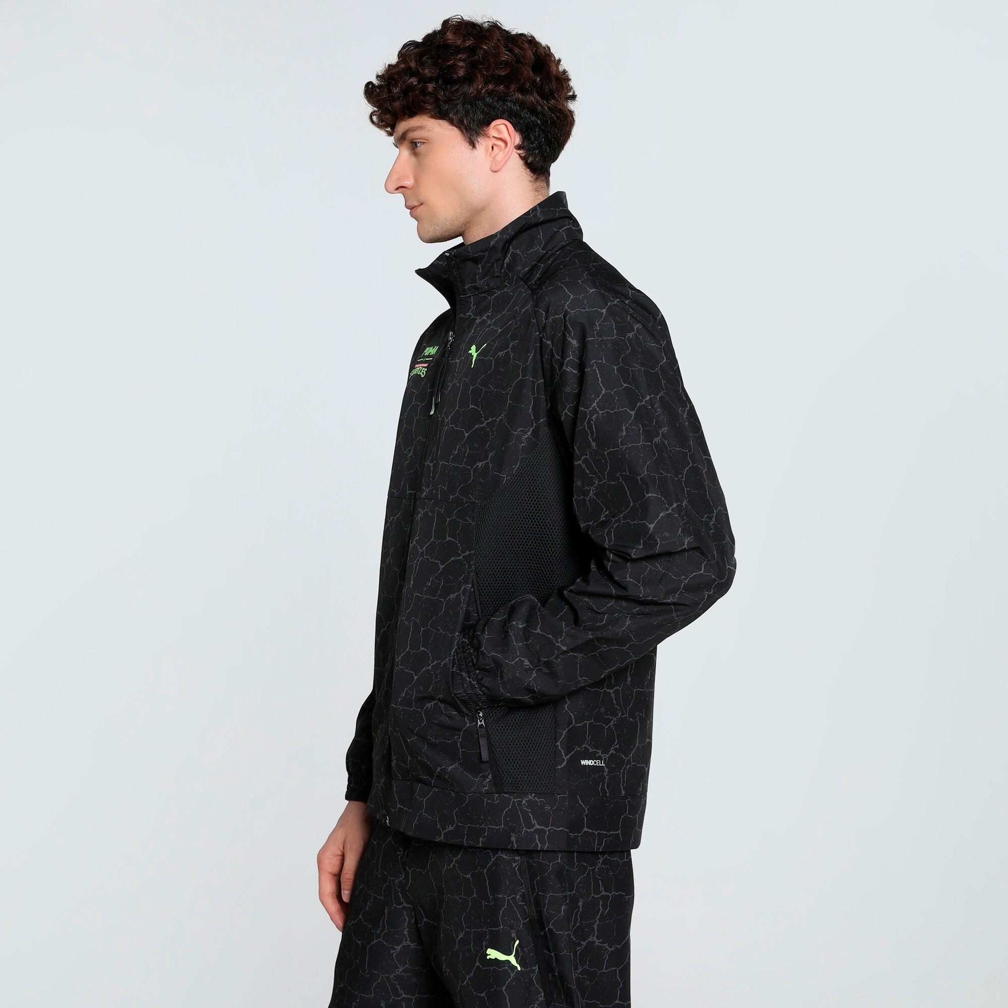 Puma Men's X Tmnt tech Relaxed Track Jacket - 630102-01 Male Product Image