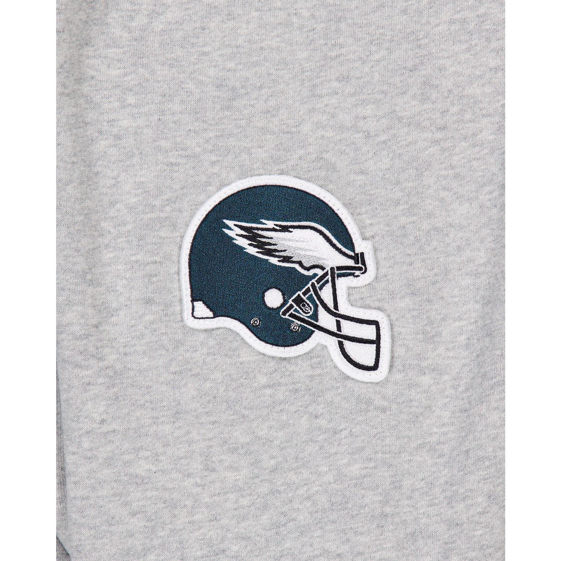 Philadelphia Eagles Gray Logo Select Full-Zip Hoodie Male Product Image