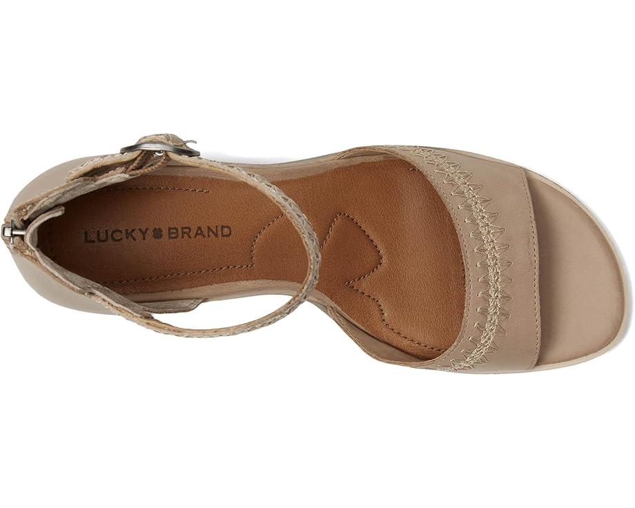 Dinzin Double Band Heeled Sandals Product Image