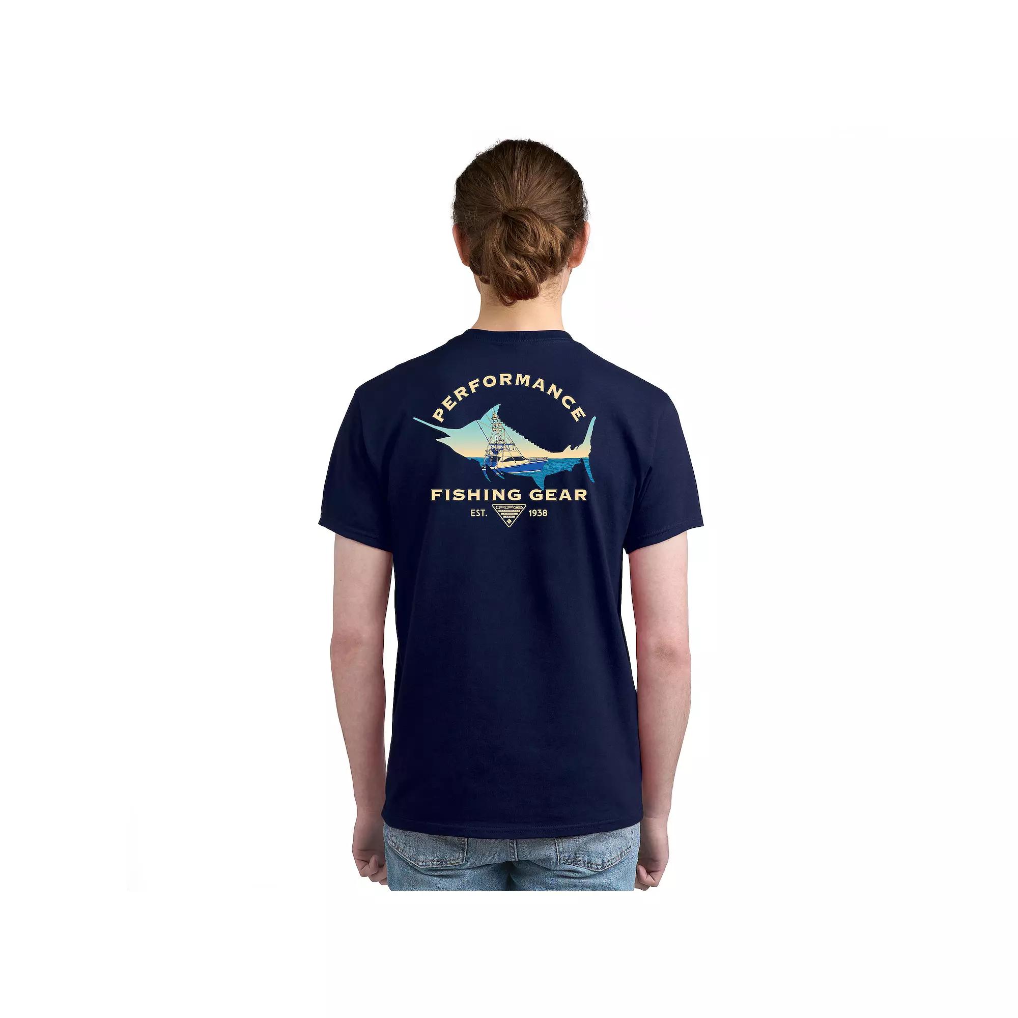 Men's Columbia PFG Performance Fishing Gear Short Sleeve Graphic Tee,  Product Image