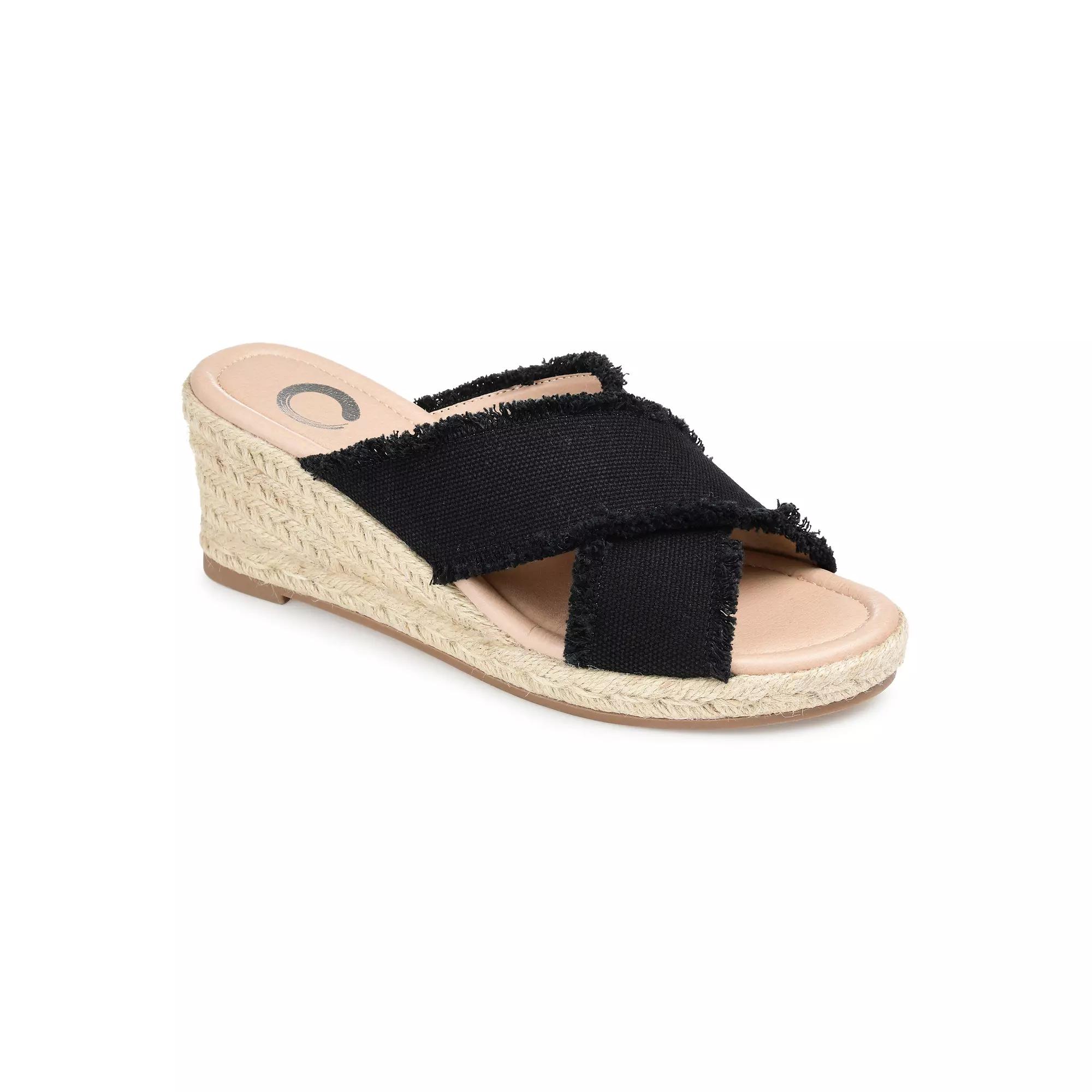 Journee Shanni Women's Wedge Sandals,  Product Image