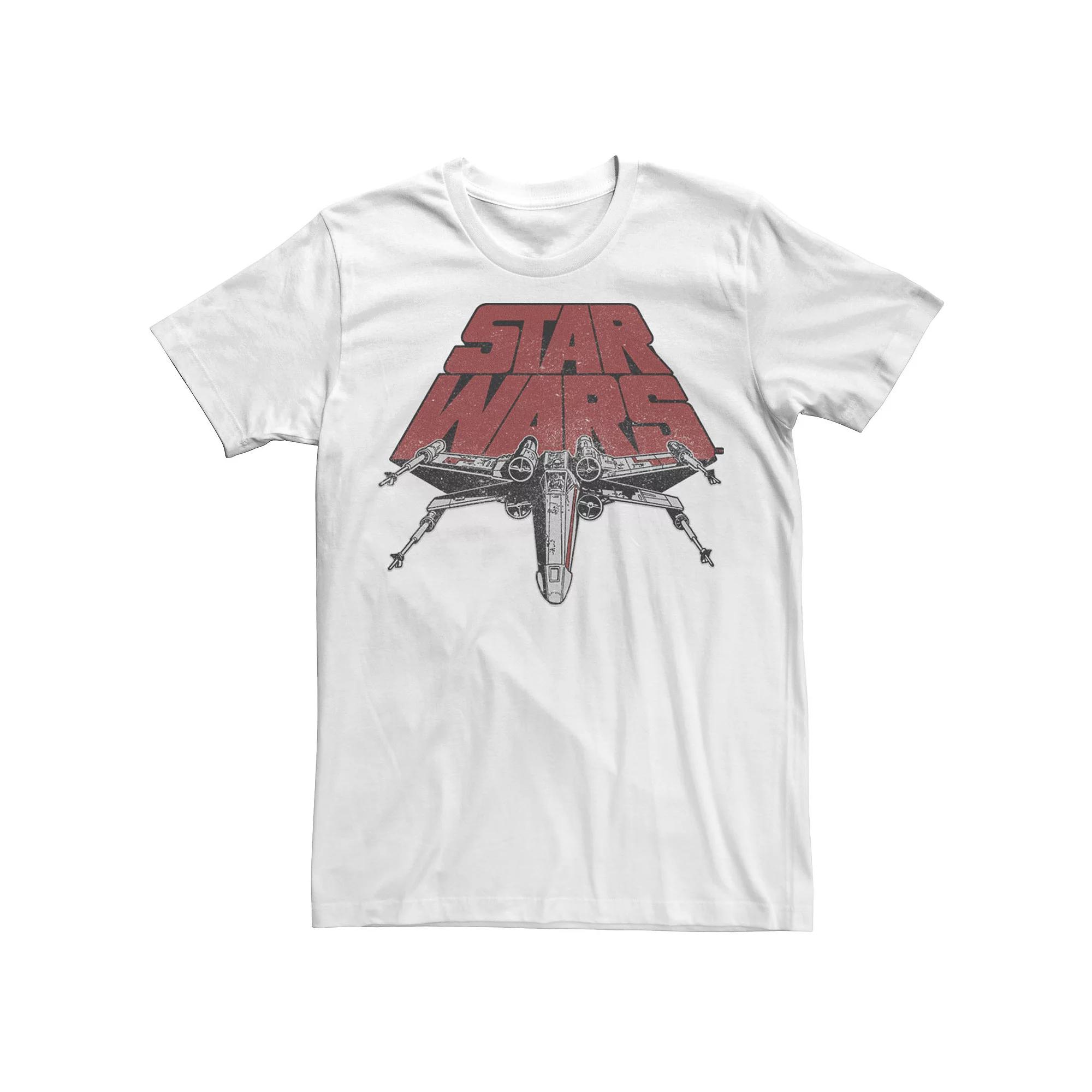 Men's Star Wars Retro X-Wing Classic Slant Logo Tee,  Product Image