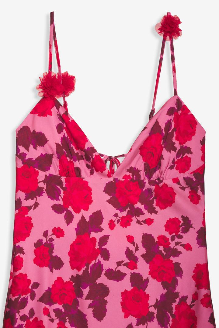 Huda Maxi Dress — Pink Product Image