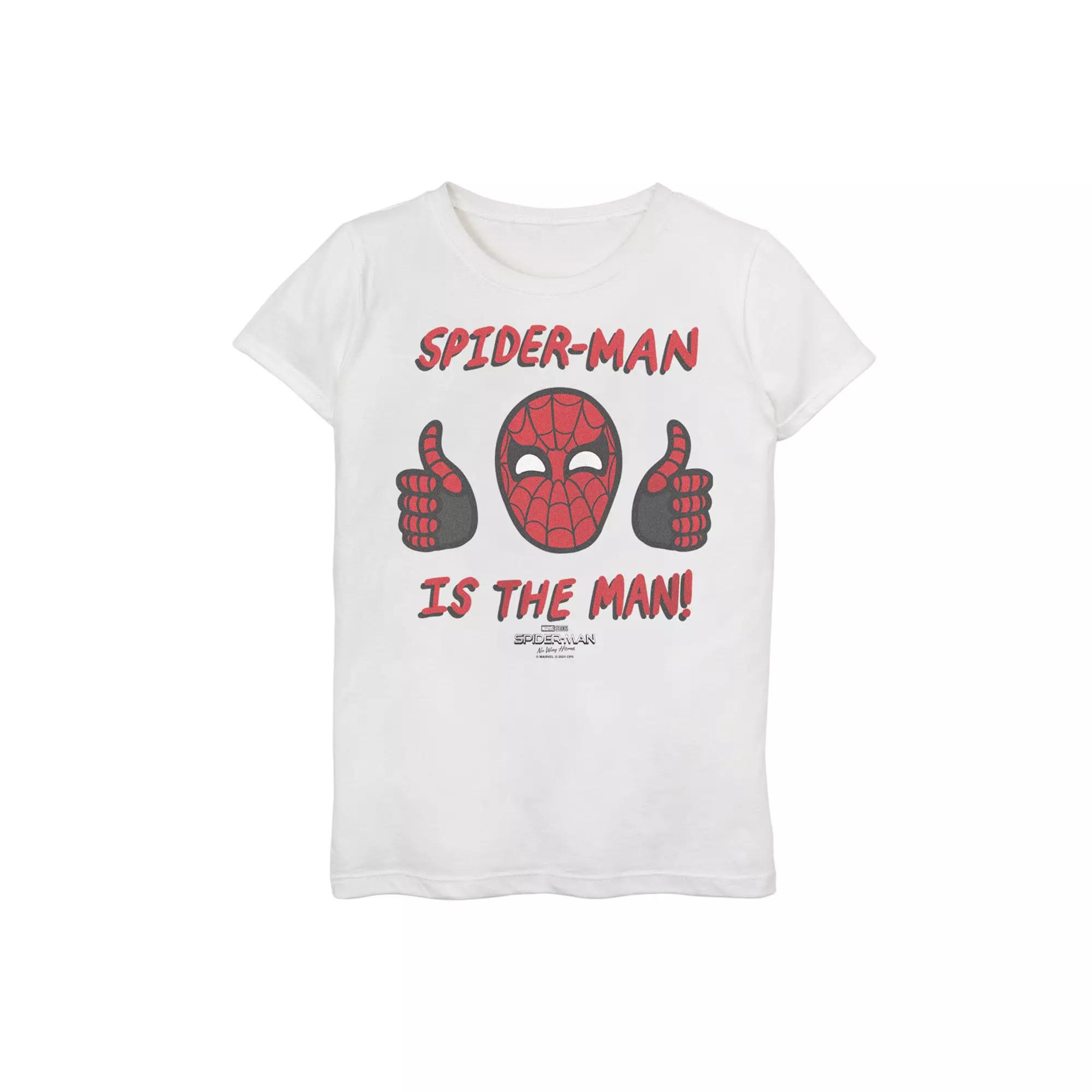 Girls 7-16 Marvel Spider-Man No Way Home Spider-Man Thumbs Up Graphic Tee, Girl's,  Product Image