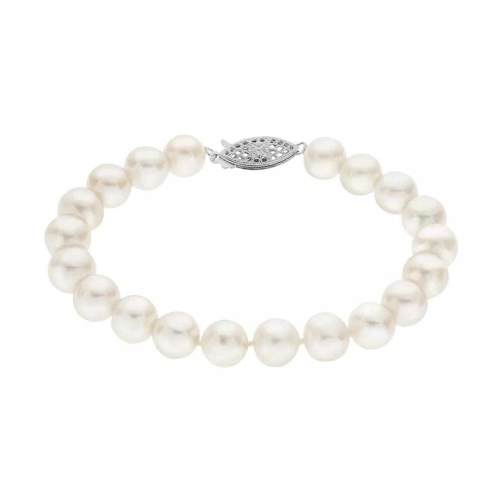 PearLustre by Imperial 8-8.5 mm Freshwater Cultured Pearl Bracelet - 8 in., Women's,  Product Image