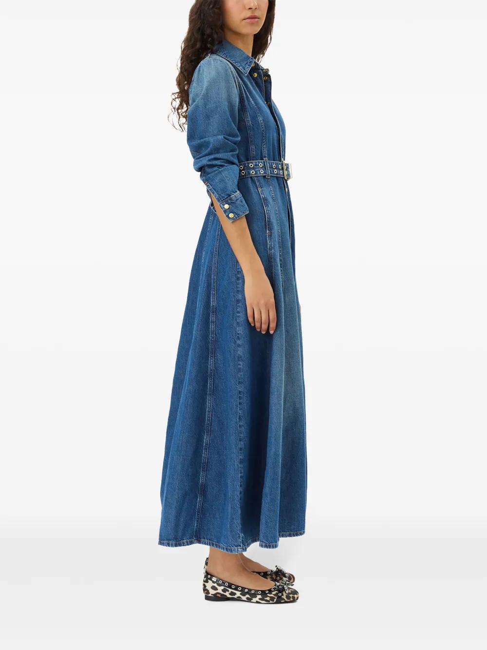 denim maxi dress Product Image