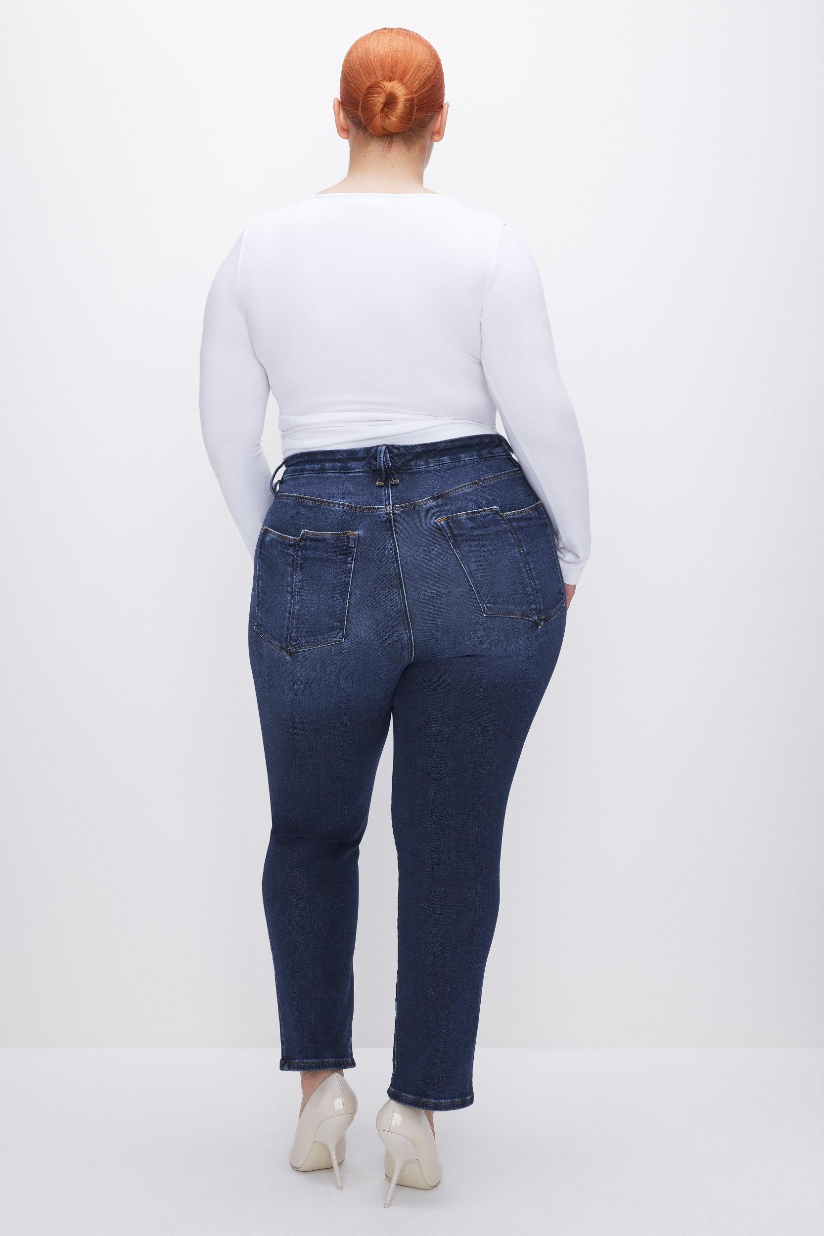 SOFT-TECH GOOD CLASSIC SLIM STRAIGHT JEANS | INDIGO572 Product Image