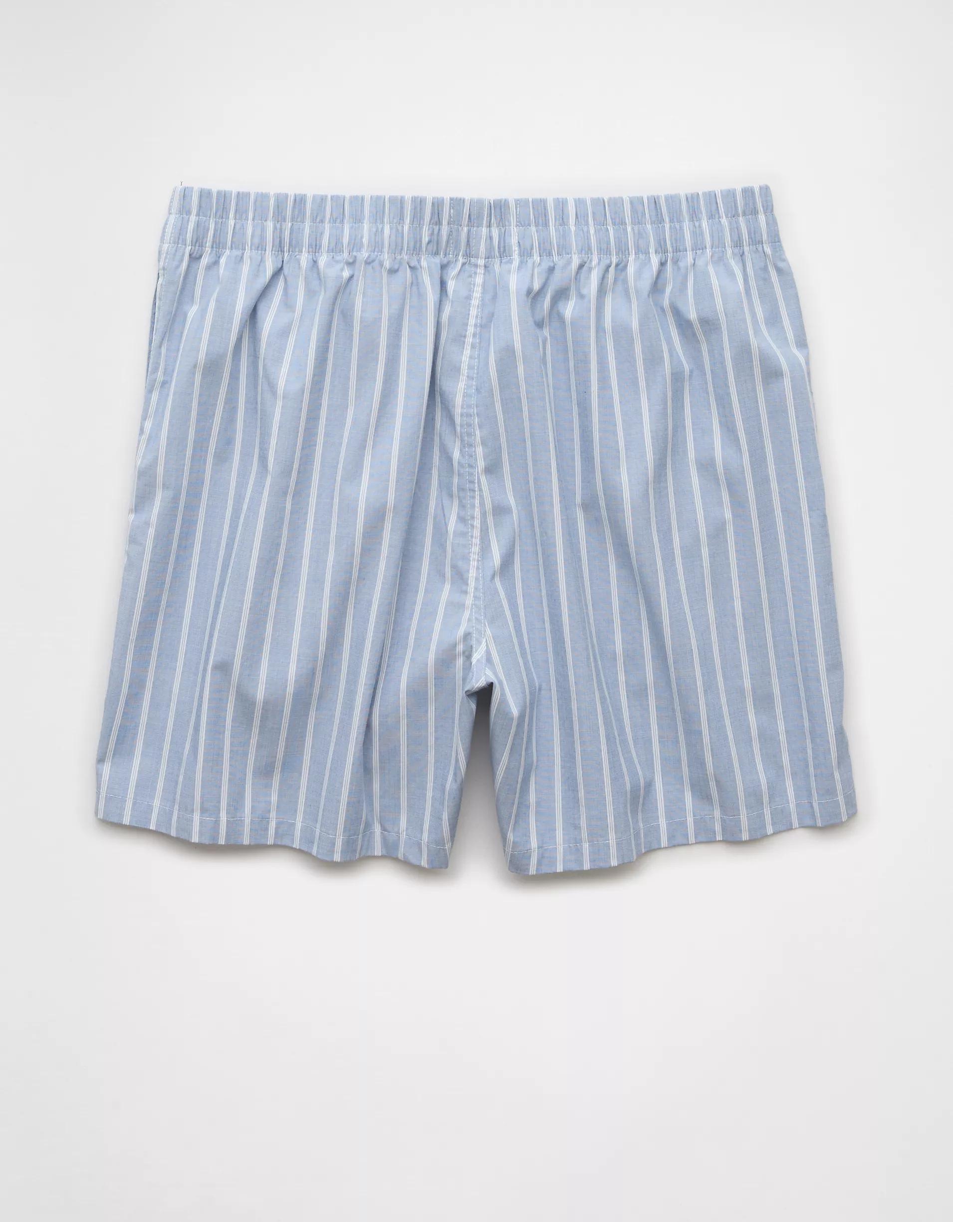 AEO Men's Striped Poplin Pocket Boxer Short Product Image