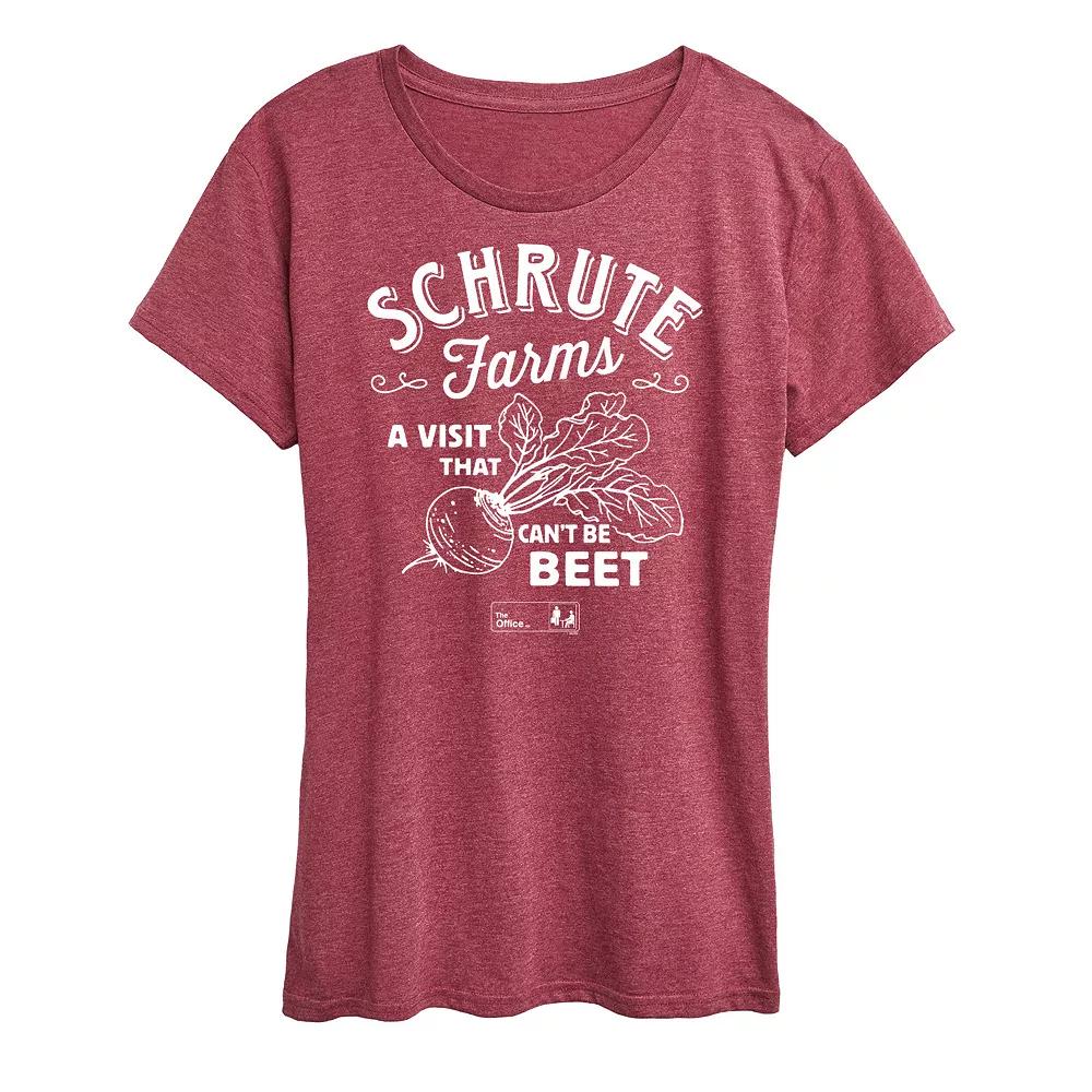 Women's The Office Shrute Farms Graphic Tee, Girl's,  Product Image