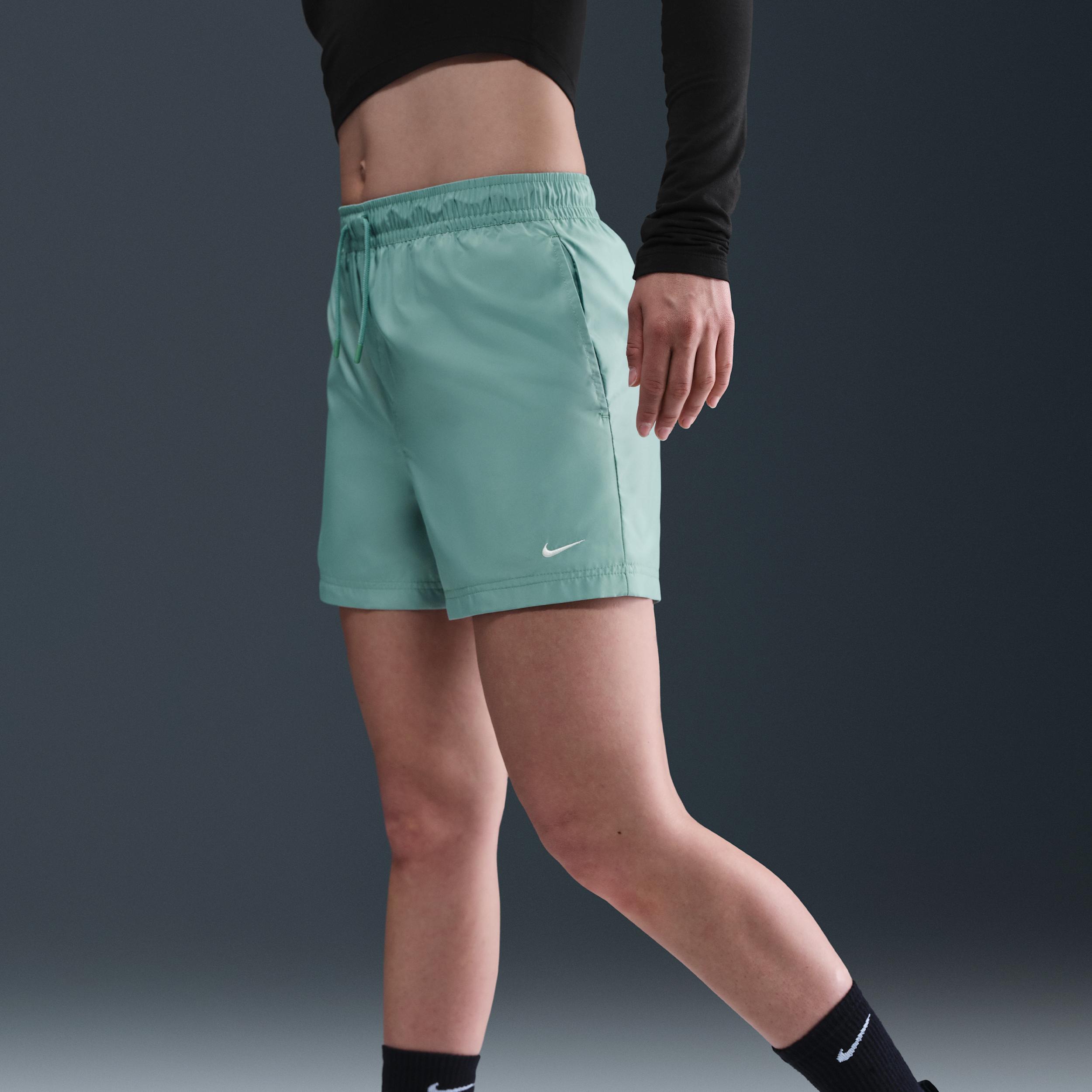 Womens Nike Sportswear Classic Wovens Mid-Rise Shorts | FV7557-017 Product Image