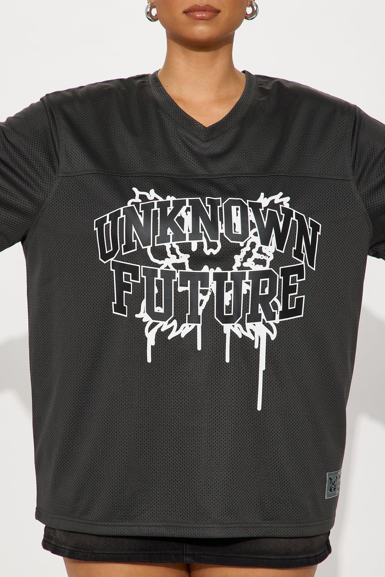 Unknown Future Oversized Jersey - Black Female Product Image